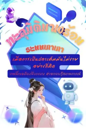 ปกนิยาย ทะลุมิติมาพร้อมระบบเถาเถา