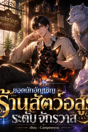 ปกนิยาย ยอดนักอัญเชิญร้านสัตว์อสูรระดับจักรวาล