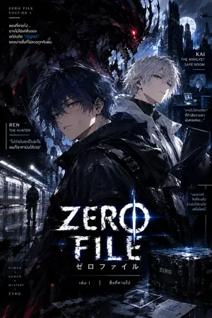ปกนิยาย ZERO FILE
