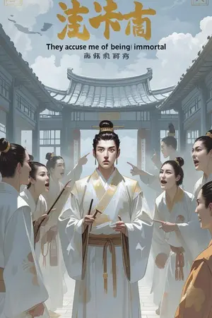 ปกนิยาย เขาหาว่าข้าเป็นเซียน