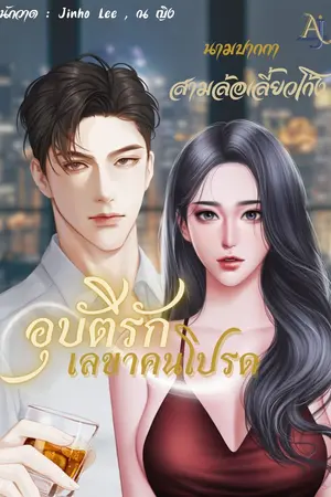 ปกนิยาย อุบัติรักเลขาคนโปรด (เตชัส+น้ำบุญ)