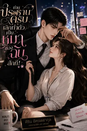 ปกนิยาย ท่านประธานค่ะเลิกเป็นหมาของฉันสักที