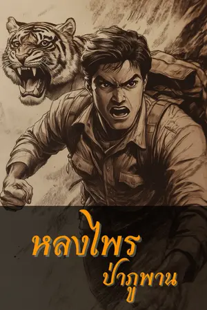 ปกนิยาย หลงไพร:ป่าภูพาน