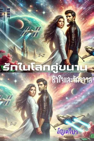 ปกนิยาย รักในโลกคู่ขนาน หัวใจและจักรวาล