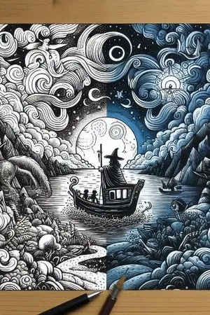 ปกนิยาย โลกแห่งลายสักตำนานที่ยังไม่ถูกเขียน