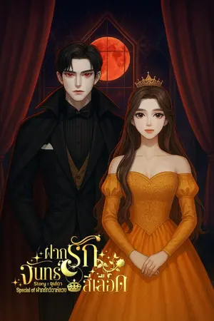 ปกนิยาย ฝากรักจันทร์สีเลือด