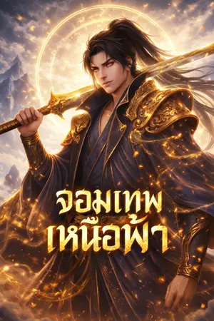 ปกนิยาย จอมเทพเหนือฟ้า