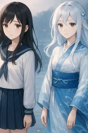 ปกนิยาย พันธนาการแห่งสายน้ำ