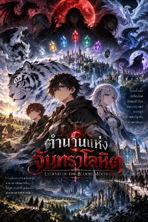 ปกนิยาย ตำนานแห่งจันทราโลหิต LEGEND OF THE BLOOD MOON - ( ภาคที่ 1 — ปฐมบทแห่งอาร์คานิส )