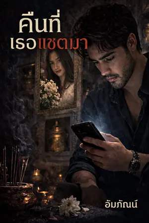 ปกนิยาย คืนที่เธอแชตมา