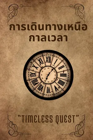 ปกนิยาย การเดินทางเหนือกาลเวลา Timeless Quest