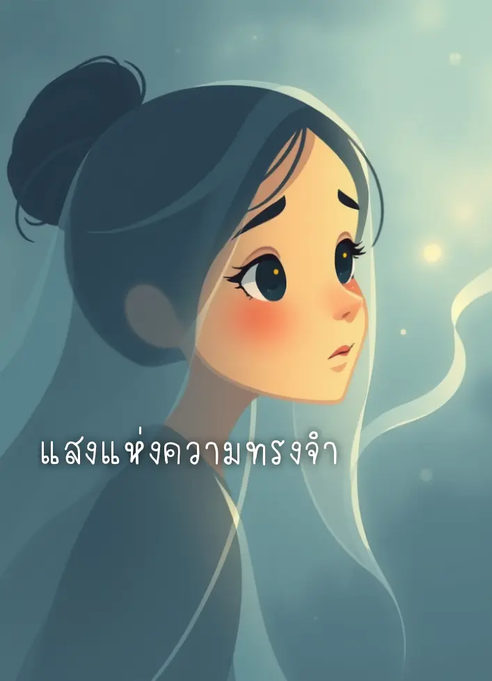 ปกนิยาย แสงแห่งความทรงจำ