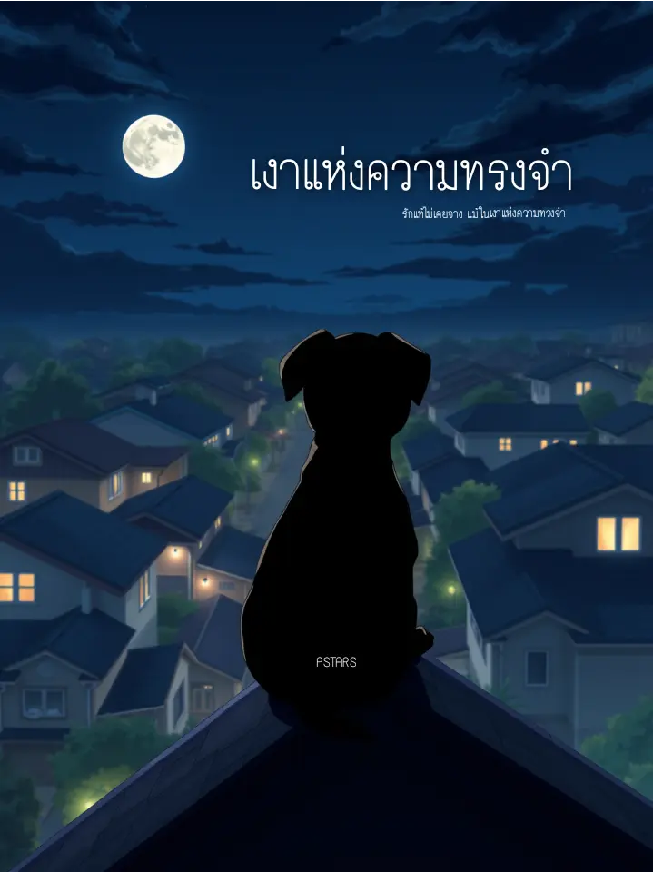 ปกนิยาย เงาแห่งความทรงจำ