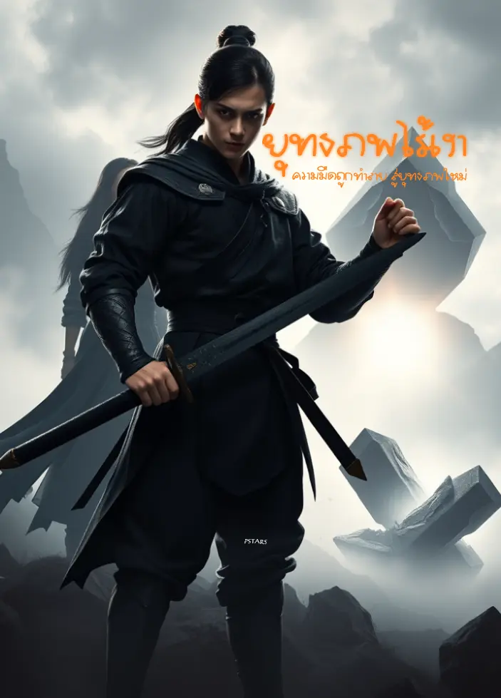 ปกนิยาย ยุทธภพไร้เงา