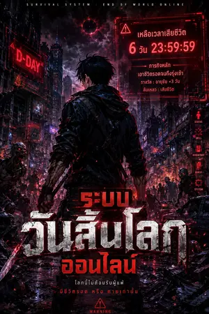 ปกนิยาย ระบบวันสิ้นโลกออนไลน์