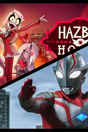 ปกนิยาย Ultraman Mebius In The Hell Hazbin Hotel