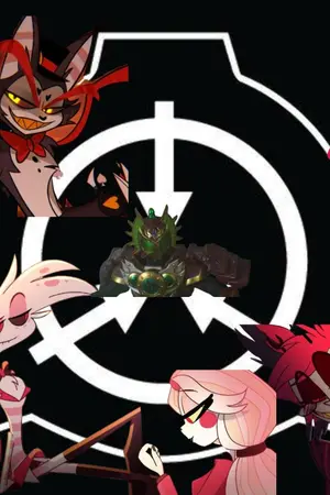 ปกนิยาย SCP x Hazbin: เมื่อโรงแรมจากนรกลงจอดกลางเมือง