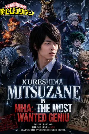 ปกนิยาย Kureshima Mitsuzane in MHA: The Most Wanted Geniu