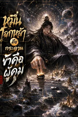 ปกนิยาย หมื่นโลกหล้าคือกระดาน ข้าคือผู้คุม