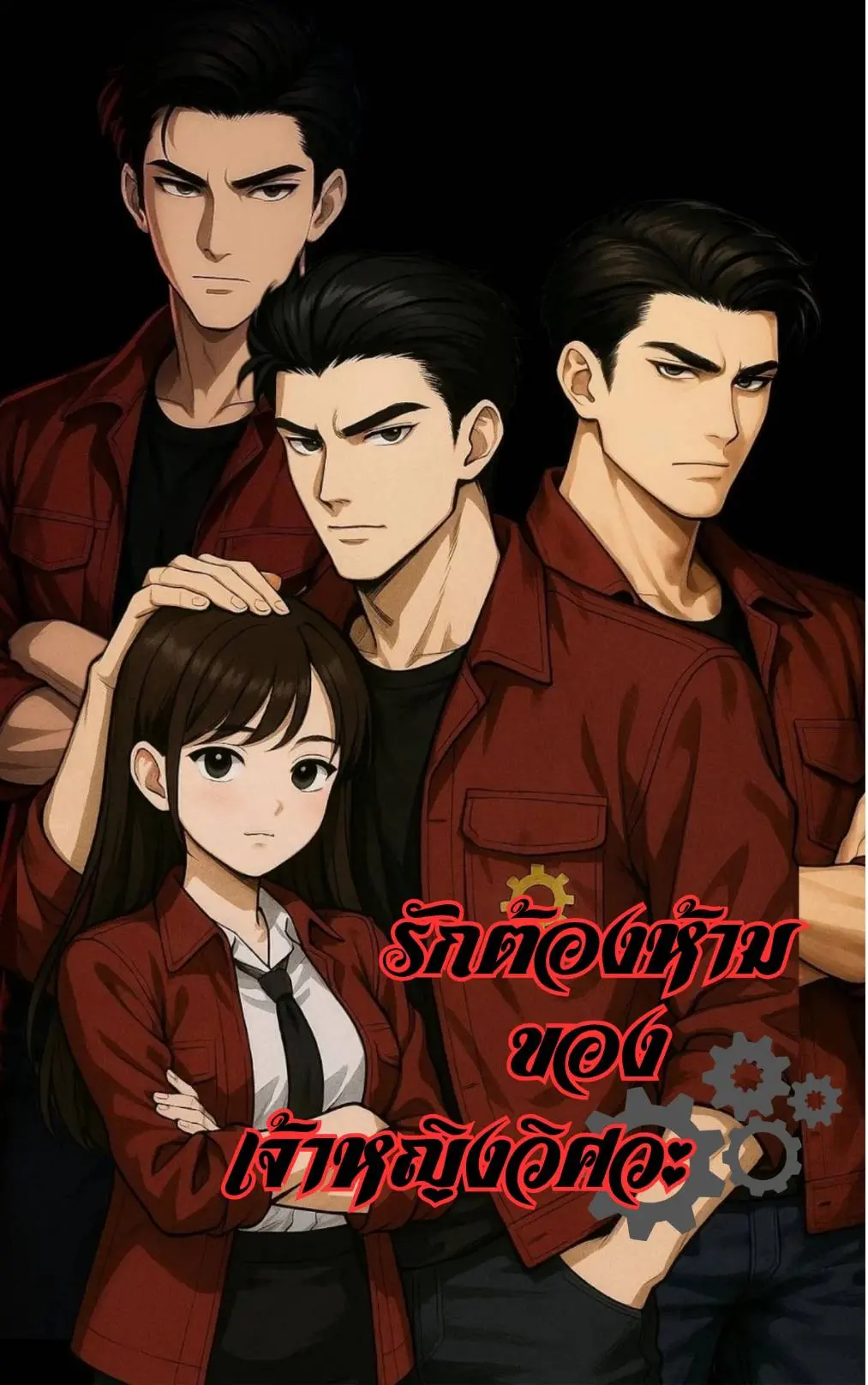 ปกนิยาย รักต้องห้ามของเจ้าหญิงวิศวะ