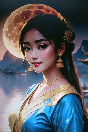 ปกนิยาย เกิดใหม่เป็นป้าข้างบ้านสุดแกร่ง