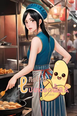 ปกนิยาย เกิดใหม่ไปทอดกล้วย