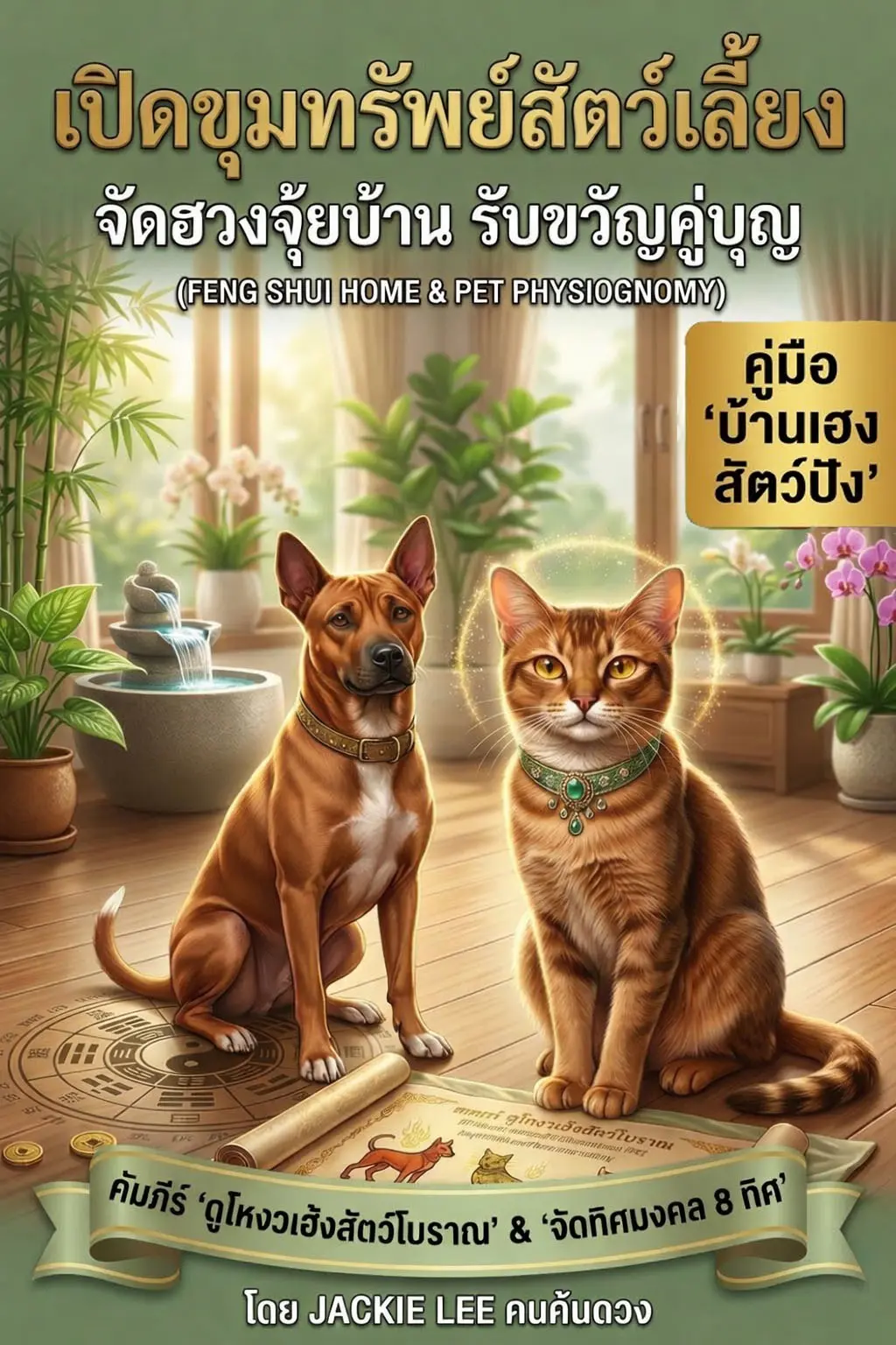 ปกนิยาย เปิดขุมทรัพย์สัตว์เลี้ยง จัดฮวงจุ้ยบ้าน รับขวัญคู่บุญ