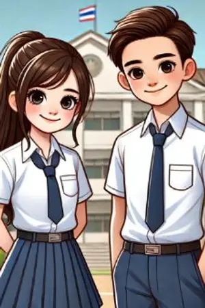 ปกนิยาย การ์ตูนที่แต่งโดย chat gpt