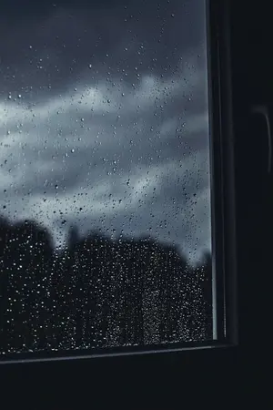 ปกนิยาย เพียงแค่สายฝนโปรย | rain off love