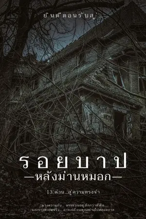 ปกนิยาย รอยบาป หลังม่านหมอก (kookv)