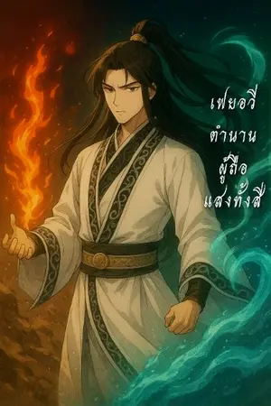 ปกนิยาย เฟยอวี่ ตำนานผู้ถือแสงทั้งสี่