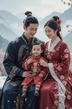 ปกนิยาย แม่เลี้ยงเดี่ยวยุคใหม่ในโลกโบราณ