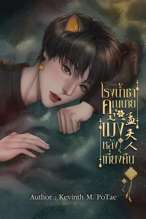 ปกนิยาย โรงน้ำชาคุณนายเมิ่งหลังเที่ยงคืน