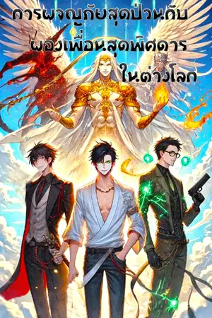 ปกนิยาย การผจญภัยสุดป่วนกับผองเพื่อนสุดพิศดารในต่างโลก