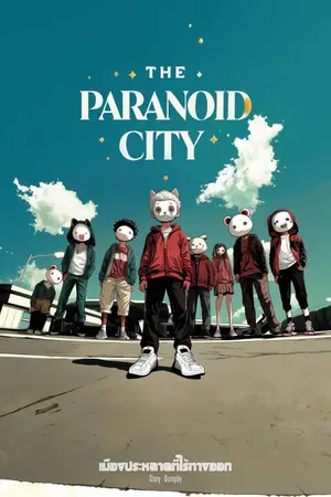 ปกนิยาย เมืองประหลาดที่ไร้ทางออก (The Paranoid City)