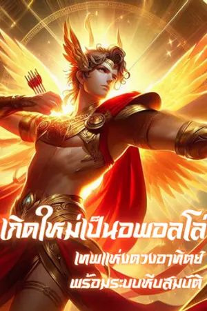 ปกนิยาย เกิดใหม่เป็นอพอลโล่เทพแห่งดวงอาทิตย์ พร้อมระบบหีบสมบัติ