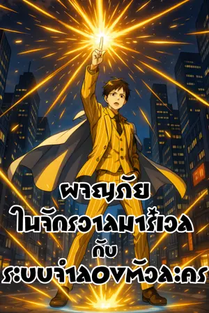 ปกนิยาย ผจญภัยในจักรวาลมาร์เวลกับระบบจำลองตัวละคร