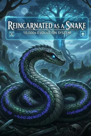 ปกนิยาย Reincarnated as a Snake: 10,000x Evolution System