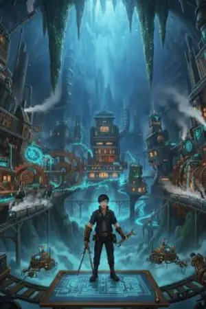 ปกนิยาย เกิดใหม่ใต้ดิน: พลิกโลกด้วยผังเมืองและเครื่องจักรเวท