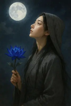 ปกนิยาย ดอกบัวสีครามแห่งอี้หลาน