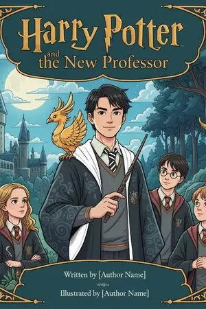 ปกนิยาย fic HarryPotter ศาจตราจารย์คนใหม่
