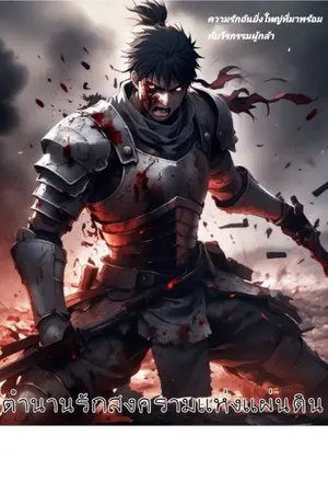 ปกนิยาย ตำนานรักสงครามเเห่งเเผ่นดิน