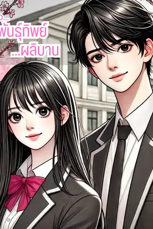ปกนิยาย ยามเมื่อชมพูพันธุ์ทิพย์ผลิบาน
