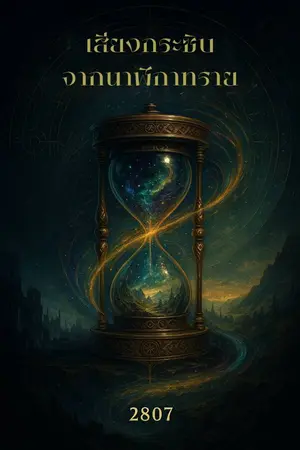 ปกนิยาย เสียงกระซิบจากนาฬิกาทราย