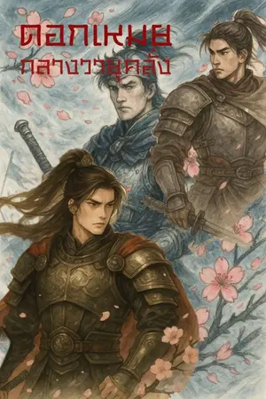 ปกนิยาย ดอกเหมยกลางวายุคลั่ง