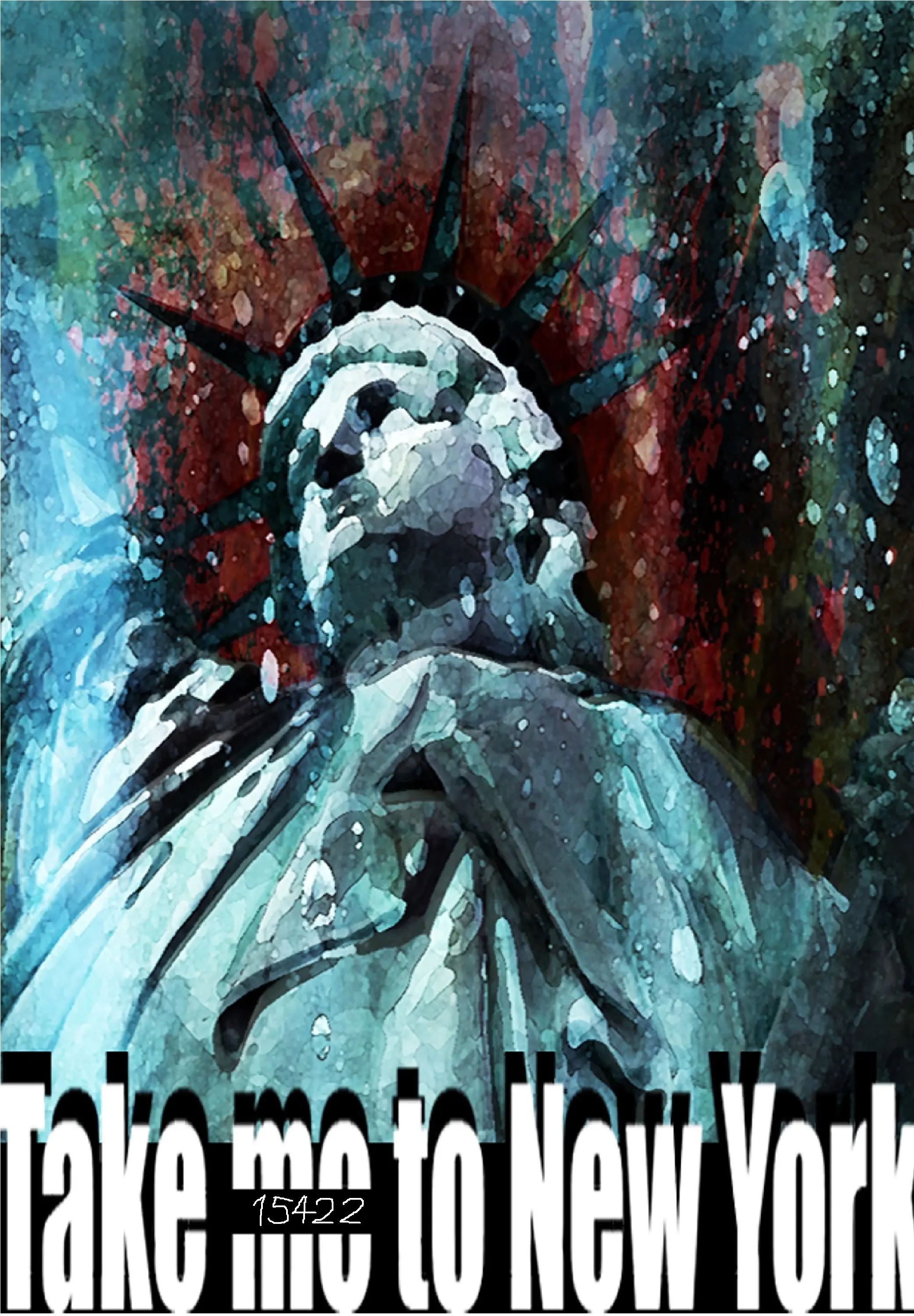 ปกนิยาย take me to new york (พาฉันไปจากที่นี่ที!)