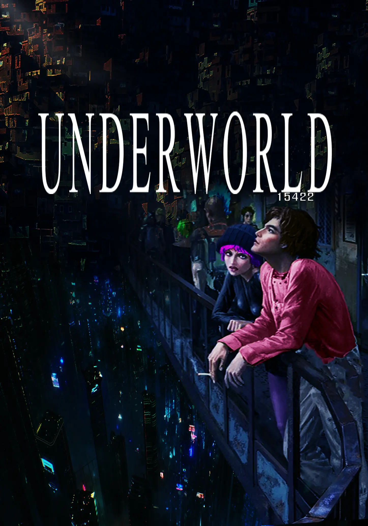 ปกนิยาย อันเดอร์เวิล์ด (underworld)