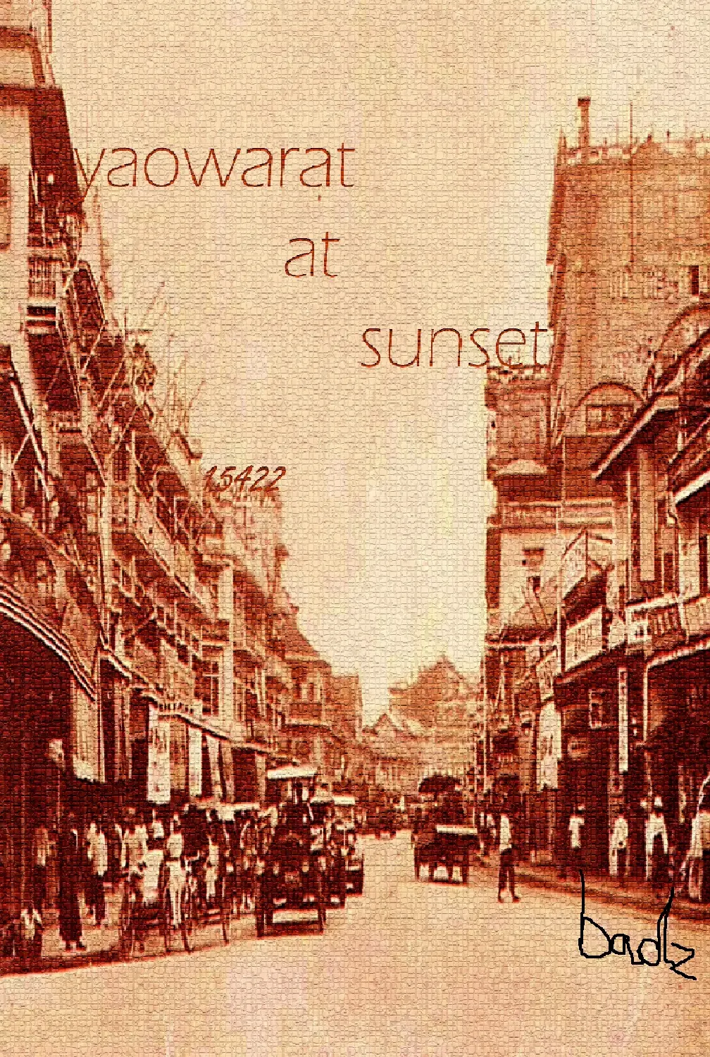 ปกนิยาย เยาวราช แอท ซันเซท (yaowarat at sunset)