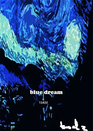 ปกนิยาย blue dream (บลูดรีม)