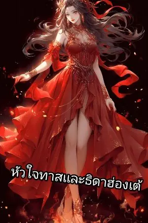 ปกนิยาย หัวใจทาสเเละนางธิดาฮ่องเต้